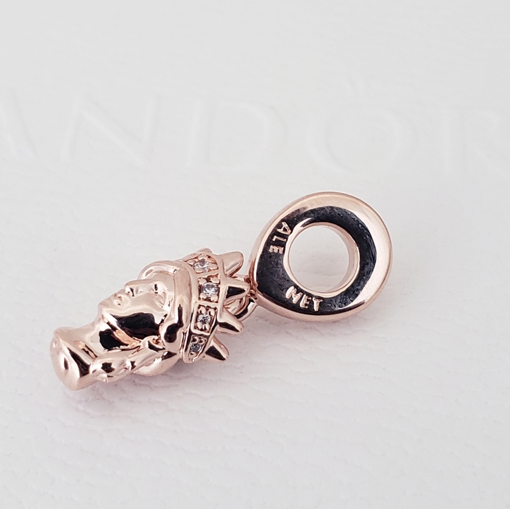 🗽 Authentic Pandora ROSE LIBERTY DANGLE CHARM - Picture 7 of 11
